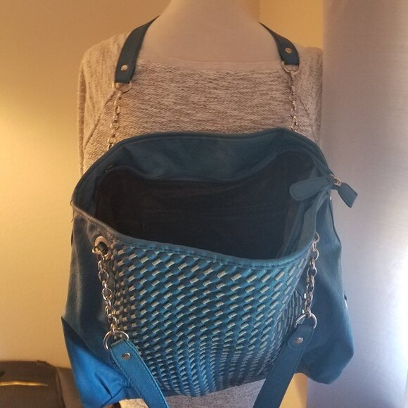 Steve Madden Turquoise Large Handbag - Picture 6 of 13